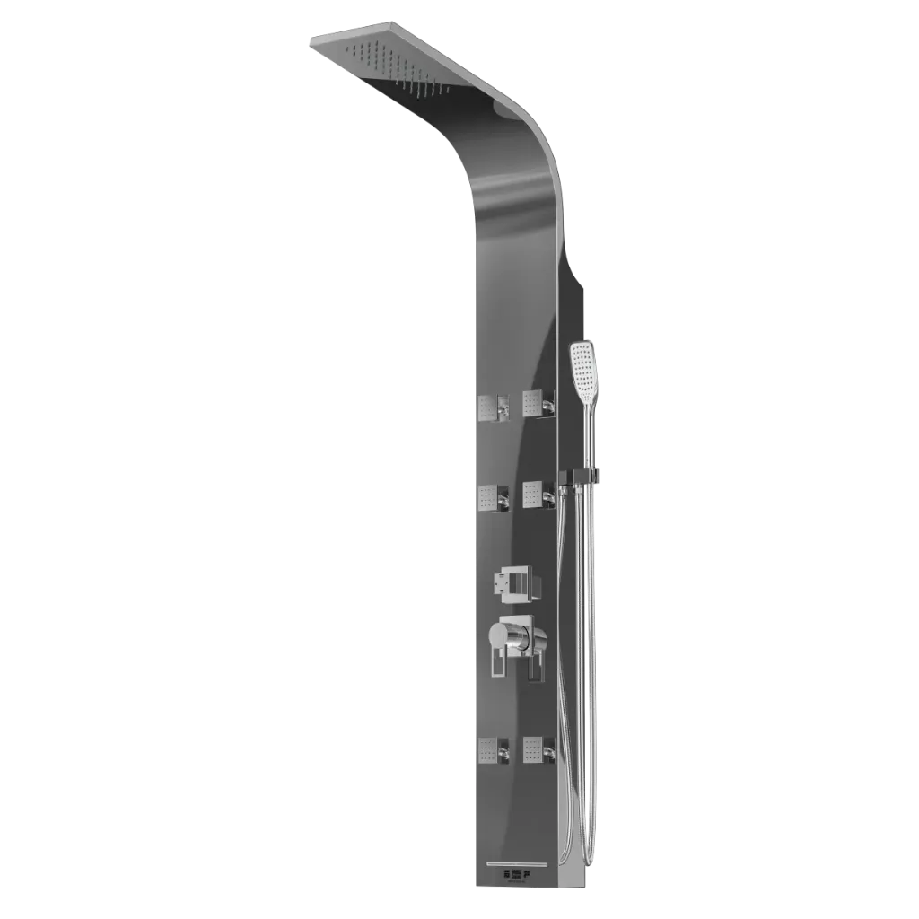 [FAR/00025] پنل دوش فریز شاور مدل R460W استیل براق