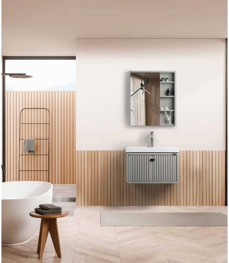 [LOT/00127] کابین روشویی لوتوس فول ست مدل ارکا orka -700 سفید