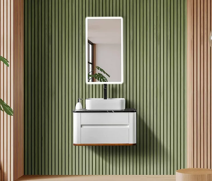 [LOT/00188] کابین روشویی لوتوس فول ست کوکونات 80 coconut سفید