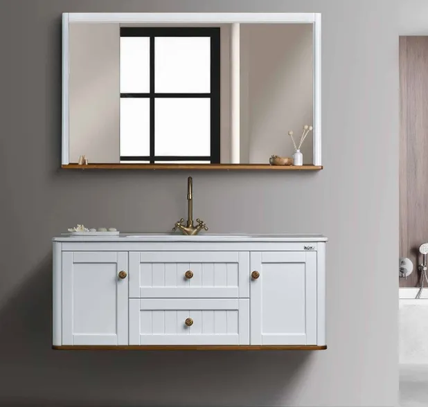 [LOT/00196] کابین روشویی لوتوس مدل مسینا سفید 120 سانتی