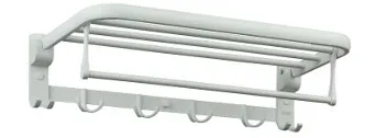 [SMA/00018] جا حوله تاشو اسمارت 6620/50cm سفید