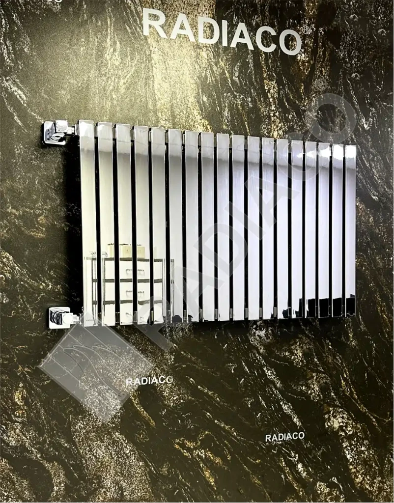 [RAD/00045] رادیاتور دکوراتیو رادیاکو مدلelegant plus202-120*54    کروم براق ax50