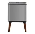 [HTN/00065] HTN سطل زباله با سنسور پایه دار استیل 9 لیتر htd 162