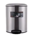 [HTN/00067] HTN سطل زباله پدالی 4لیتر استیل ht242