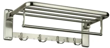 [SMA/00019] جا حوله تاشو بانیو 6680/50cm کروم خشدار