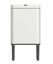 [HTN/00058] HTN سطل زباله 9 لیتری با سنسور و پایه دار خاکستری htd101